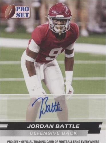 2022 Leaf Pro Set Draft Jordan Battle #PSA-JB1