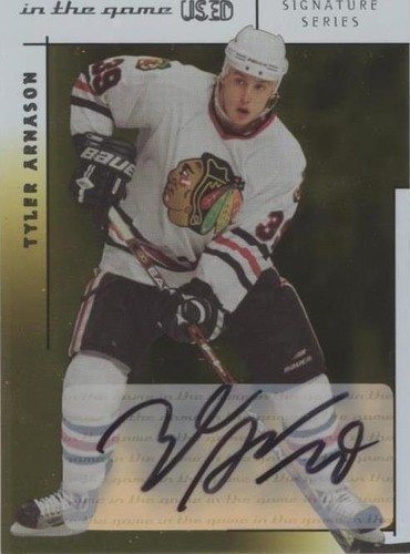 2003-04 In the Game-Used Signature Series - Tyler Arnason #A-TA