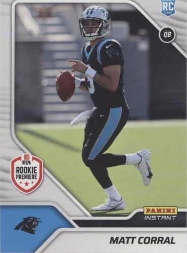 2022 Panini Instant NFLPA Rookie Premiere First Look Matt Corral #FL28