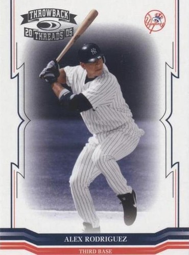 2005 Donruss Throwback Threads - Alex Rodriguez #113
