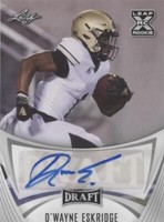 2021 Leaf Draft D'Wayne Eskridge #BA-DWE