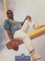 1991 Pro Line Portraits Mark Clayton #15