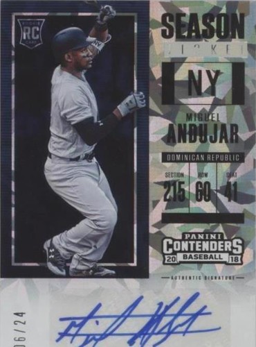 2018 Panini Chronicles - Miguel Andujar #20