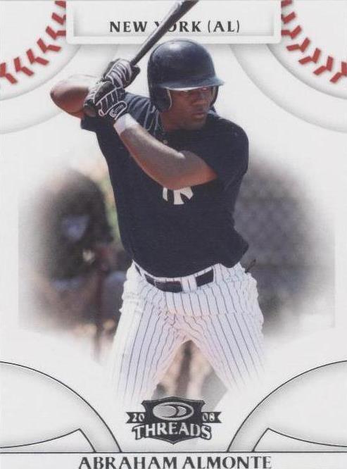 2008 Donruss Threads - Abraham Almonte #97