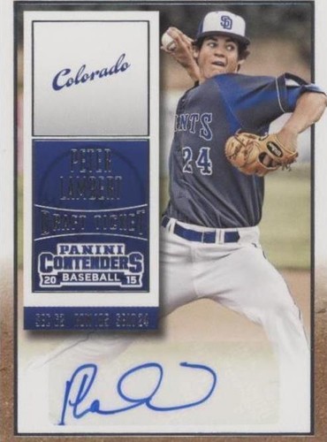 2015 Panini Contenders - Peter Lambert #24