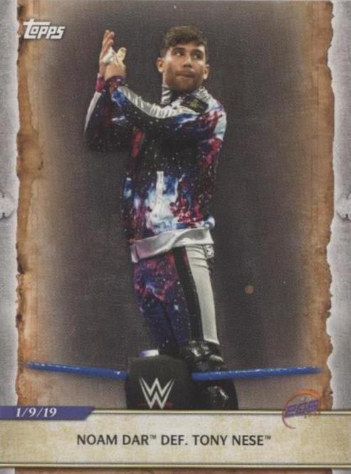 2020 Topps WWE Road to Wrestlemania - Noam Dar #6