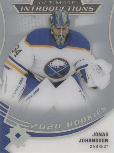 2020-21 Upper Deck Ultimate Collection - Jonas Johansson #UI-16