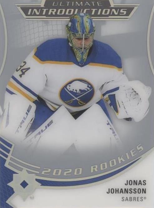 2020-21 Upper Deck Ultimate Collection - Jonas Johansson #UI-16