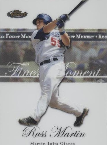 2007 Topps Finest - Russell Martin #RFM-RM