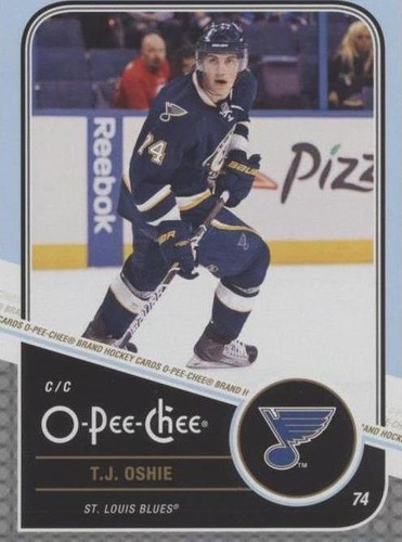 2011-12 O-Pee-Chee - T.J. Oshie #382