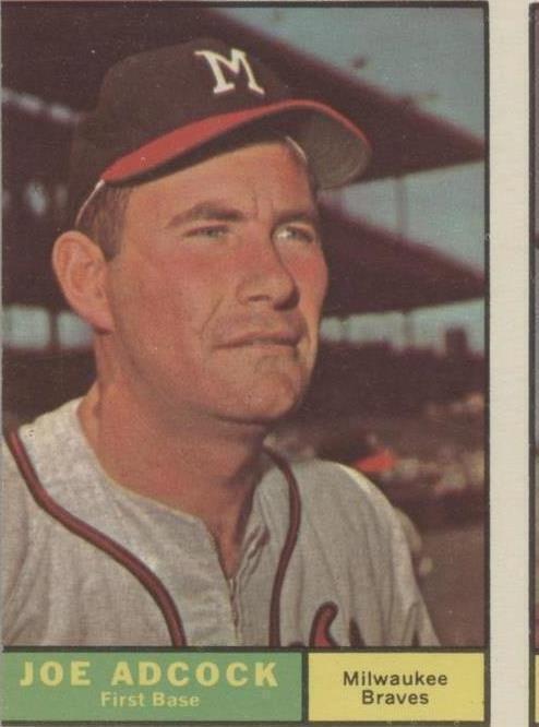 1961 Topps - Joe Adcock #245