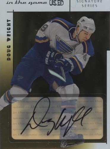 2003-04 In the Game-Used Signature Series - Doug Weight #A-DW