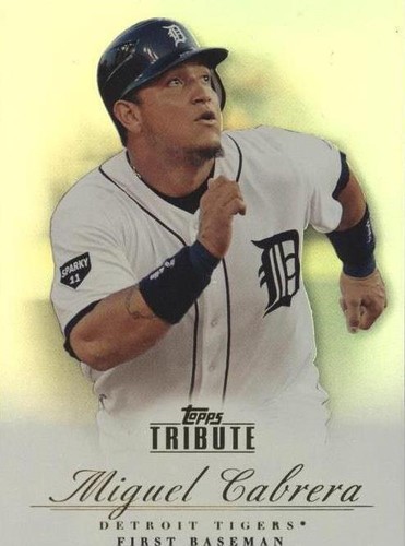 2012 Topps Tribute - Miguel Cabrera #9