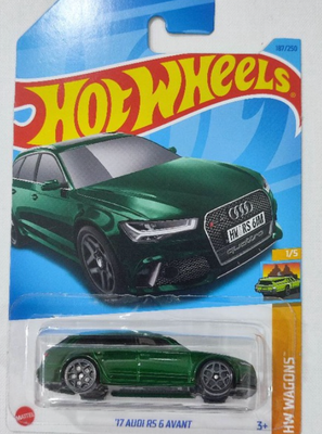 Hot Wheels 2023 Case J Mainline 17 Audi RS 6 Avant Int. Card eBay