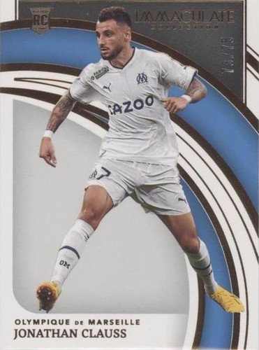 22-23マルセイユ クラウスさん 2022-23 Panini Donruss Jonathan Clauss #90 Rookie Marseille