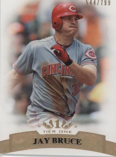 2011 Topps Tier One - Jay Bruce #62