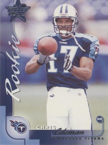 2000 Leaf Rookies & Stars Chris Coleman #249