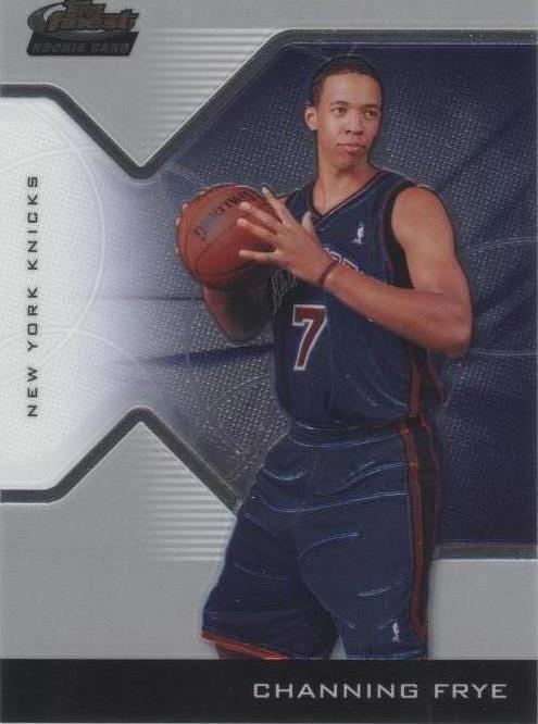 2004-05 Topps Finest - Channing Frye #198