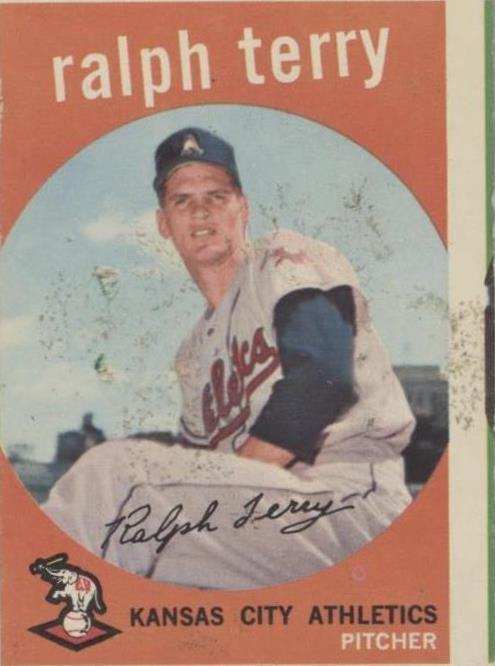 1959 Topps - Ralph Terry #358