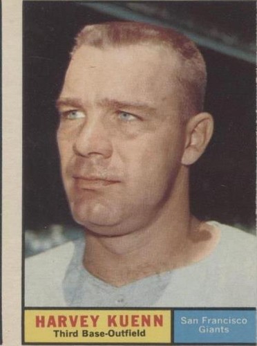 1961 Topps - Harvey Kuenn #500