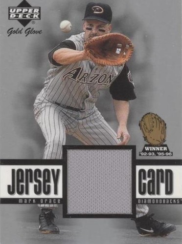 2001 Upper Deck Gold Glove - Mark Grace #GG-MG