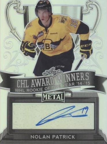 2016-17 Leaf Metal - Nolan Patrick #AW-NP3