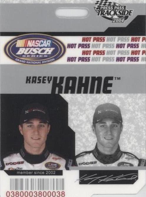 2004 Press Pass Trackside - Kasey Kahne #HP 22