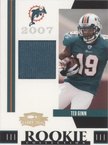 2007 Donruss Threads Ted Ginn Jr. #RCM-20