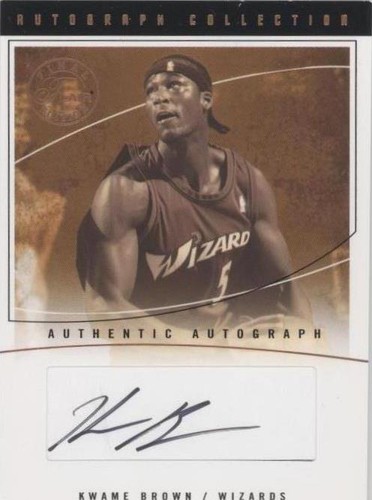 2003-04 Flair Final Edition - Kwame Brown #AC-KB
