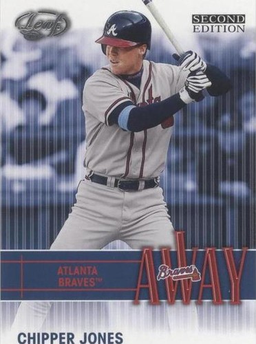 2004 Leaf Second Edition - Chipper Jones #A-6