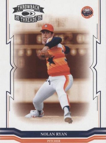 2005 Donruss Throwback Threads - Nolan Ryan #291