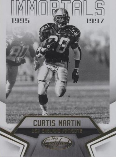 2016 Panini Certified Curtis Martin #122