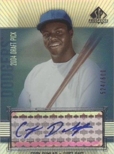 2004 SP Prospects - Cory Dunlap #361