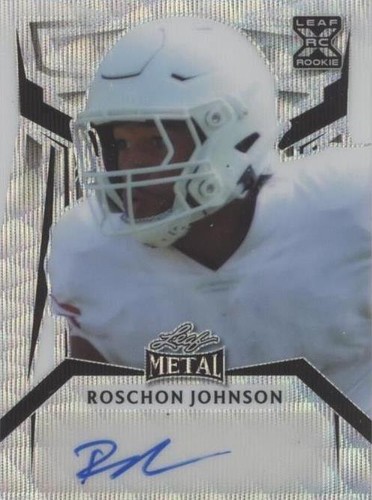 2023 Leaf Metal Roschon Johnson #PA-RJ2