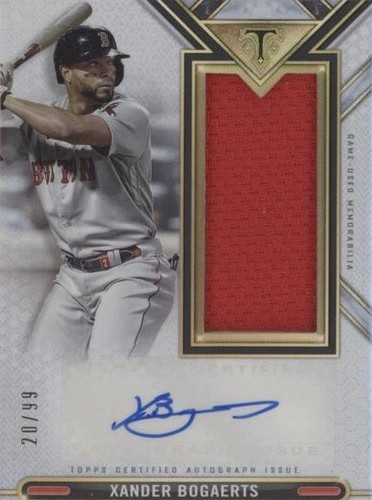 2021 Topps Triple Threads - Xander Bogaerts #ASJR-XB
