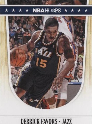 2011-12 NBA Hoops - Derrick Favors #233