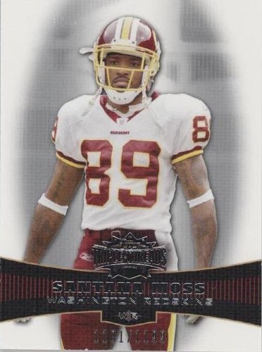 2006 Topps Triple Threads Santana Moss #14