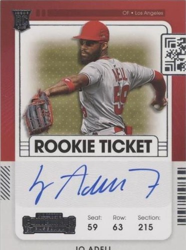 2021 Panini Contenders - Jo Adell #121
