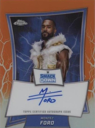 2025 Topps Chrome WWE - Montez Ford #BBA-MON