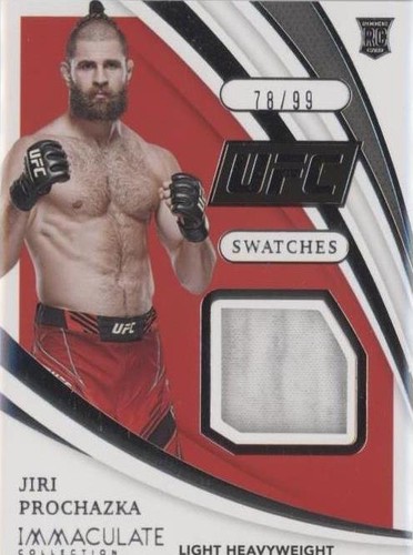2021 Panini Immaculate Collection UFC - Jiri Prochazka #S-JPZ