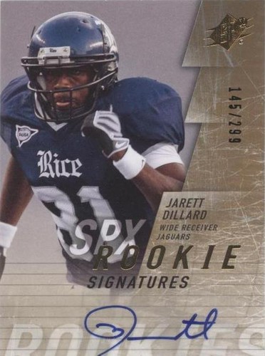 2009 SPx Jarett Dillard #158