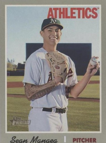 2019 Topps Heritage - Sean Manaea #408
