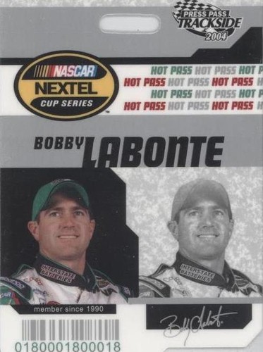 2004 Press Pass Trackside - Bobby Labonte #HP 10