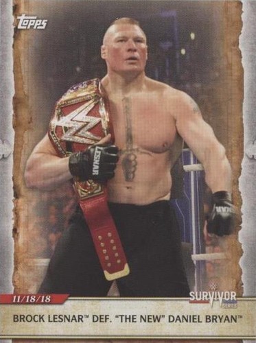 2020 Topps WWE Road to Wrestlemania - Brock Lesnar #29