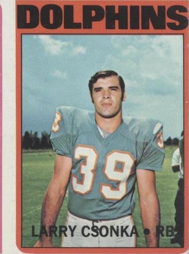 1972 Topps Larry Csonka #140
