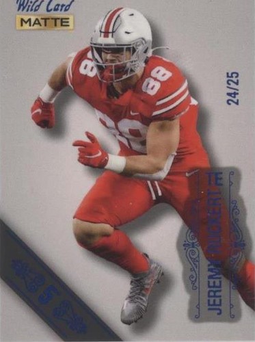 2022 Wild Card MATTE Jeremy Ruckert #MB-59