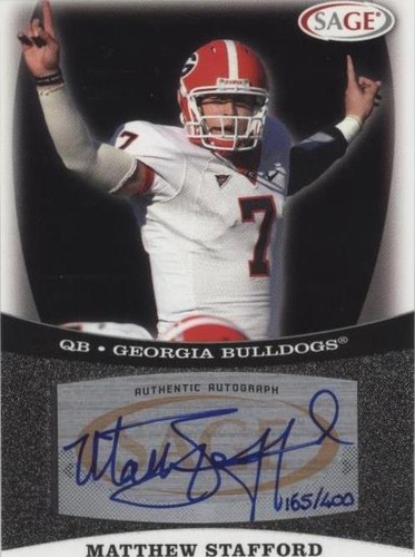 2009 SAGE Matthew Stafford #A50
