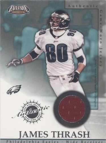 2002 Pacific Exclusive James Thrash #38