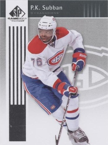 2011-12 SP Game Used Edition - P. K. Subban #50