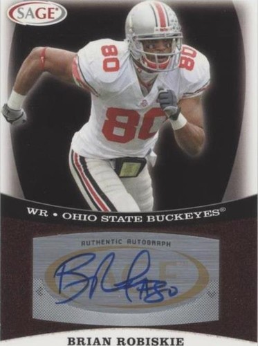 2009 SAGE Brian Robiskie #A45